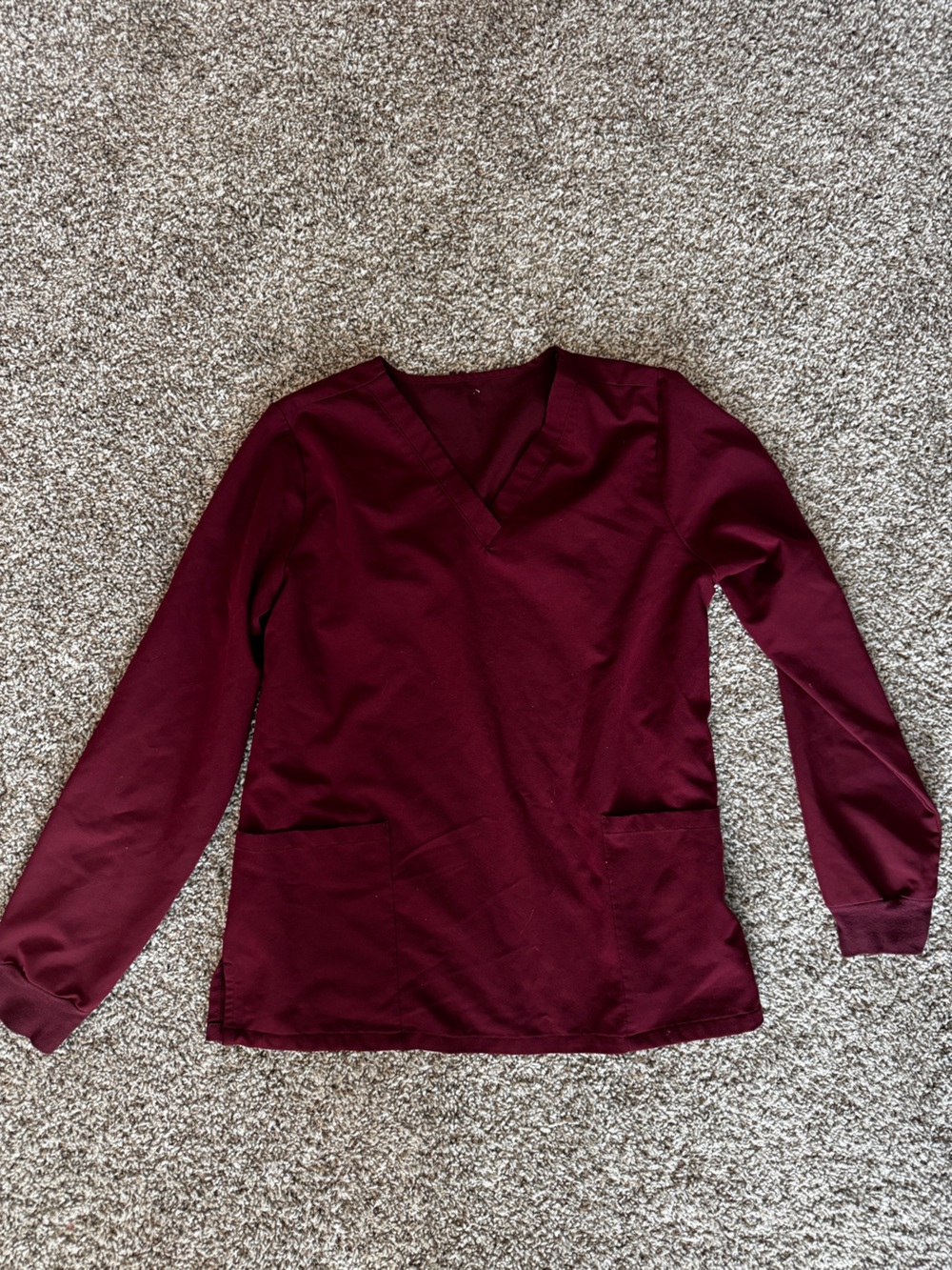 Mandala longsleeve scrub top